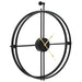 Ceas de perete, negru, 52 cm, fier - WALTI WALTI
