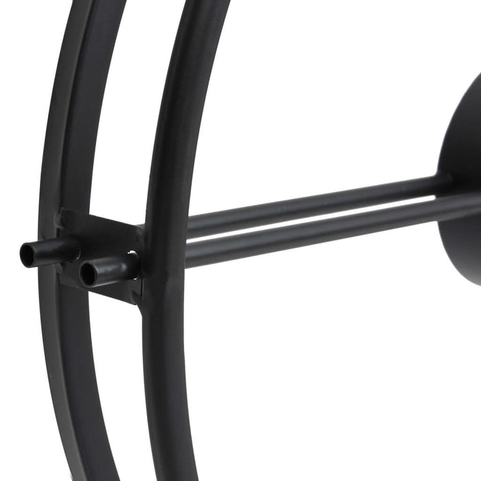 Ceas de perete, negru, 52 cm, fier - WALTI WALTI
