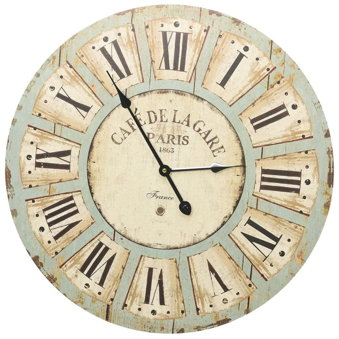 Ceas de perete, multicolor, 60 cm, MDF - WALTI WALTI