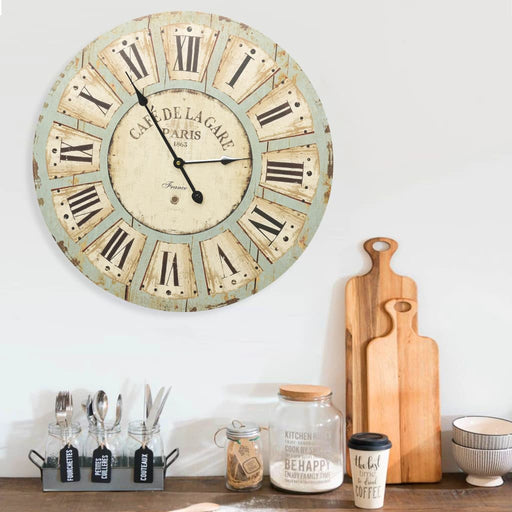 Ceas de perete, multicolor, 60 cm, MDF - WALTI WALTI