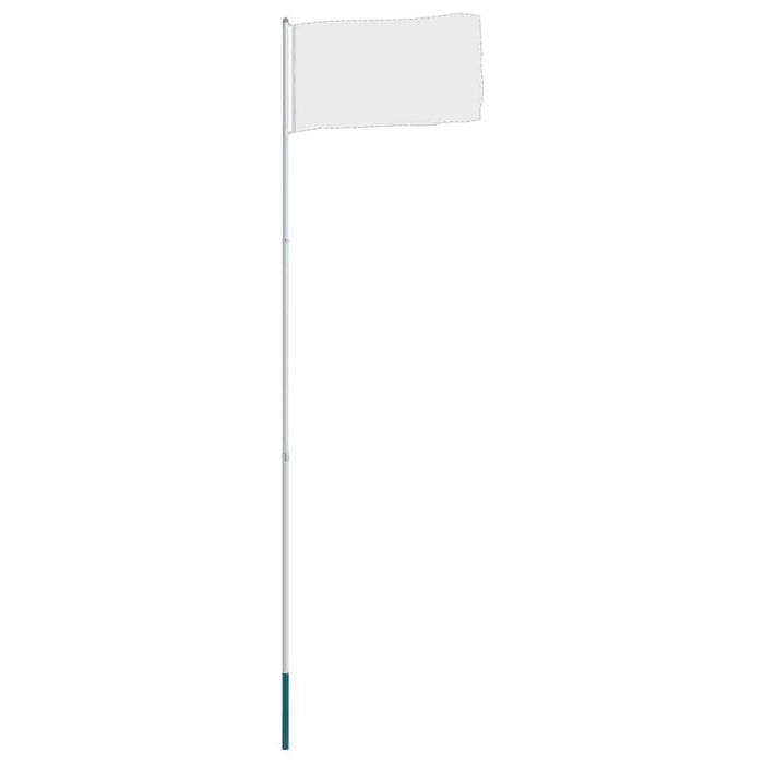 Stâlp de steag telescopic, 4 m, aluminiu WALTI
