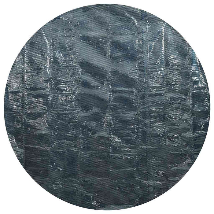 Folie solară plutitoare piscină, negru/albastru, 381 cm, PE - WALTI WALTI