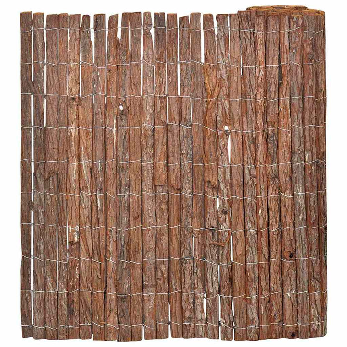 Gard din scoarță de copac Maro 100 x 600 cm Cortex - WALTI WALTI