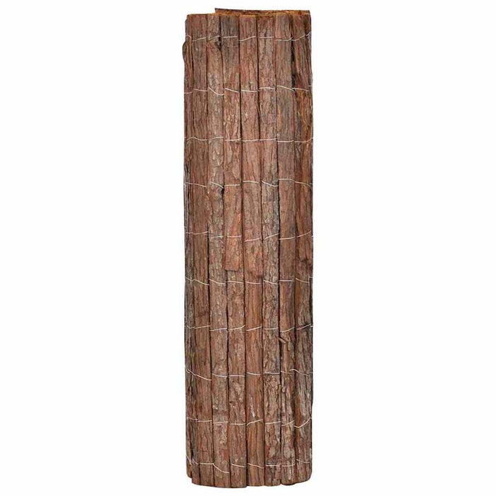 Gard din scoarță de copac Maro 100 x 600 cm Cortex - WALTI WALTI