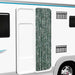 Perdea pentru insecte, verde și alb, 56 x 185 cm, chenille - WALTI WALTI