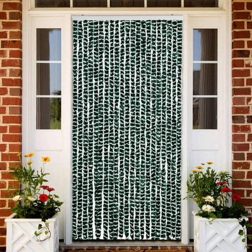 Perdea pentru insecte, verde și alb, 90 x 220 cm, chenille - WALTI WALTI