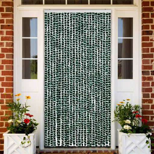 Perdea pentru insecte, verde și alb, 100 x 220 cm, chenille - WALTI WALTI