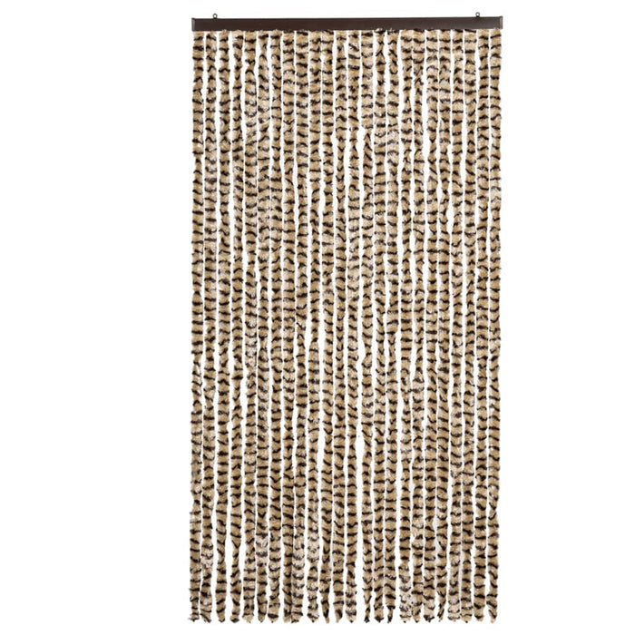 Perdea pentru insecte, bej și maro, 100 x 220 cm, chenille - WALTI WALTI