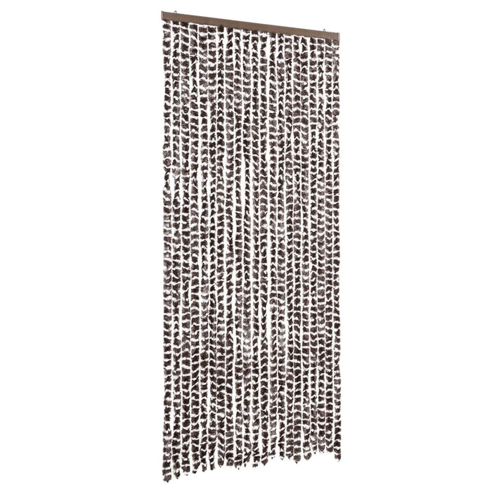 Perdea pentru insecte, maro și alb, 90 x 220 cm, chenille - WALTI WALTI