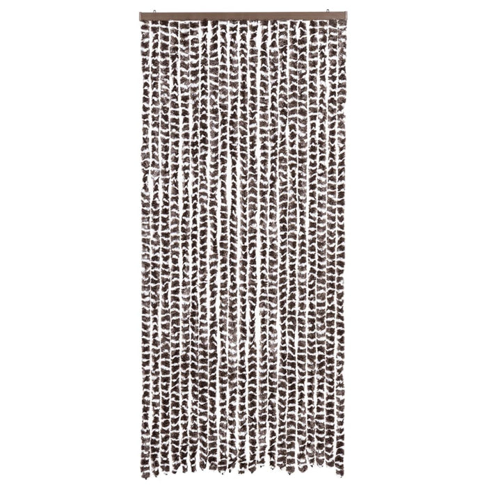 Perdea pentru insecte, maro și alb, 90 x 220 cm, chenille - WALTI WALTI