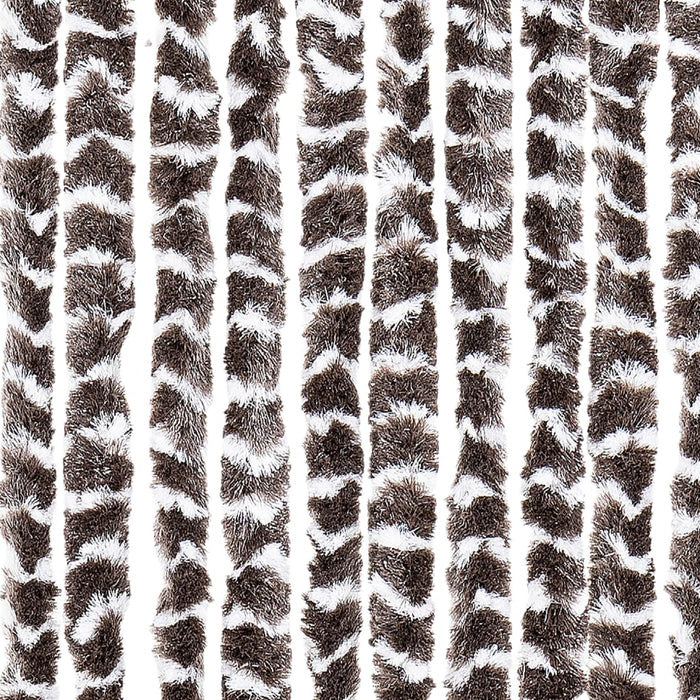 Perdea pentru insecte, maro și alb, 90 x 220 cm, chenille - WALTI WALTI