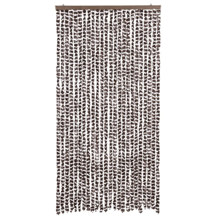 Perdea pentru insecte, maro și alb, 100 x 220 cm, chenille - WALTI WALTI