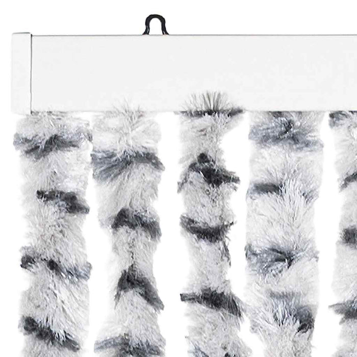 Perdea insecte, gri deschis & gri închis, 56x185 cm, chenille - WALTI WALTI