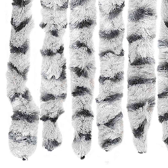 Perdea insecte, gri deschis & gri închis, 56x185 cm, chenille - WALTI WALTI