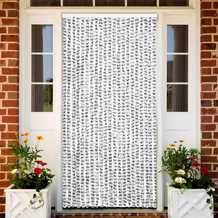 Perdea pentru insecte, gri deschis și închis 90x220 cm chenille - WALTI WALTI