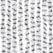 Perdea insecte, gri deschis & gri închis, 100x220 cm, chenille - WALTI WALTI