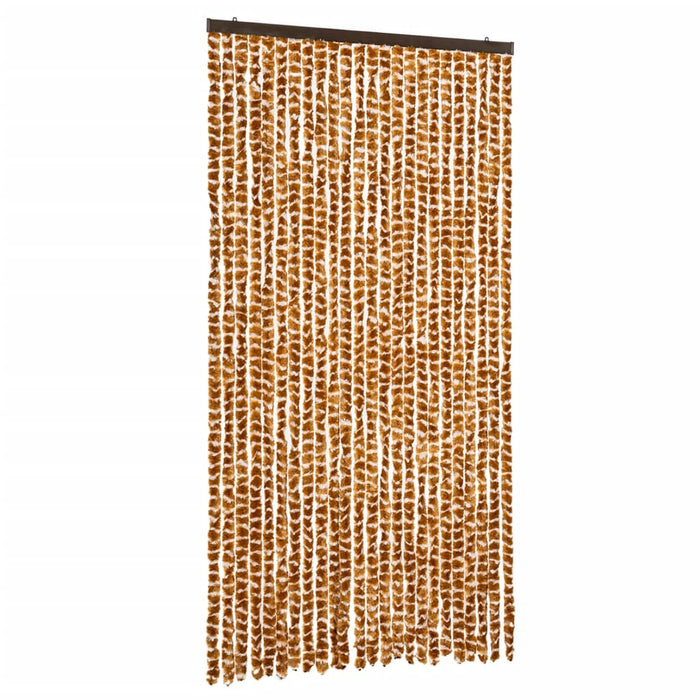 Perdea pentru insecte, ocru și alb, 100 x 220 cm, chenille - WALTI WALTI