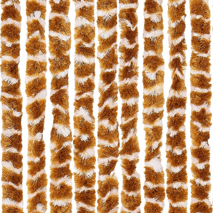 Perdea pentru insecte, ocru și alb, 100 x 220 cm, chenille - WALTI WALTI