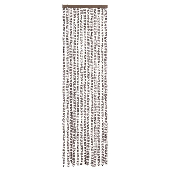 Perdea pentru insecte, gri taupe și alb, 56 x 185 cm, chenille - WALTI WALTI