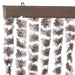 Perdea pentru insecte, gri taupe și alb, 56 x 185 cm, chenille - WALTI WALTI