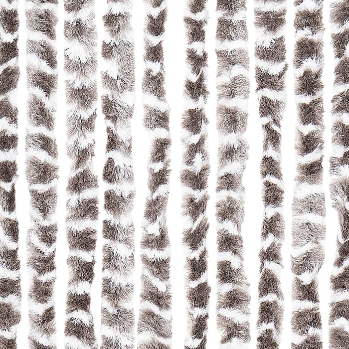 Perdea pentru insecte, gri taupe și alb, 56 x 185 cm, chenille - WALTI WALTI