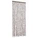 Perdea pentru insecte, gri taupe și alb, 90 x 220 cm, chenille - WALTI WALTI