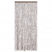 Perdea pentru insecte, gri taupe și alb, 90 x 220 cm, chenille - WALTI WALTI