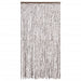Perdea pentru insecte, gri taupe și alb, 100 x 220 cm, chenille - WALTI WALTI