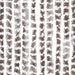 Perdea pentru insecte, gri taupe și alb, 100 x 220 cm, chenille - WALTI WALTI