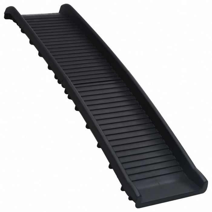 Rampă pentru câini pliabilă, negru, 155,5 x 40 x 15,5 cm - WALTI WALTI