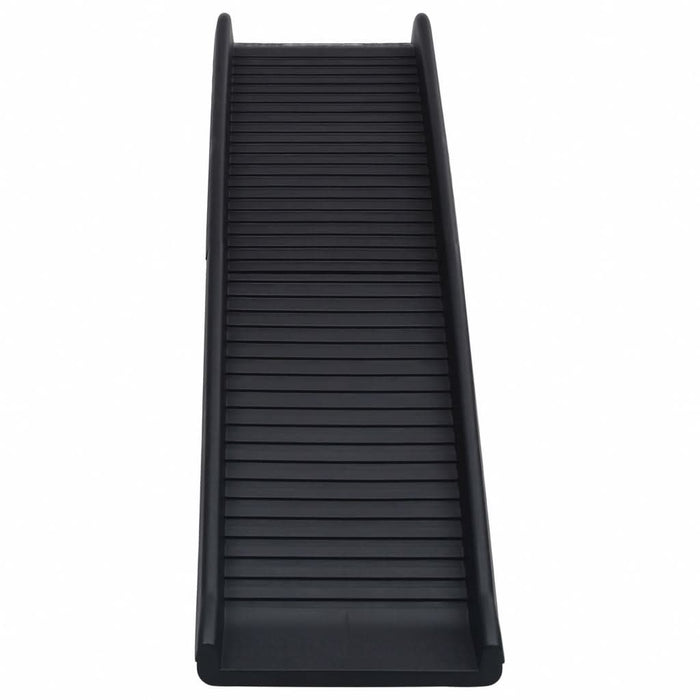 Rampă pentru câini pliabilă, negru, 155,5 x 40 x 15,5 cm - WALTI WALTI