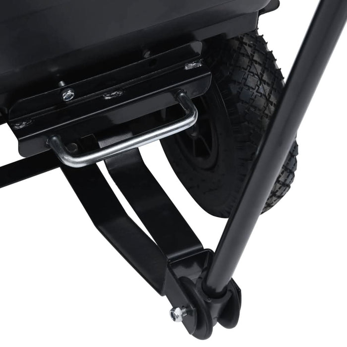 Cărucior manual de grădină basculabil, negru, 300 kg, 75 L - WALTI WALTI