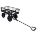 Cărucior manual de grădină, negru, 250 kg - WALTI WALTI