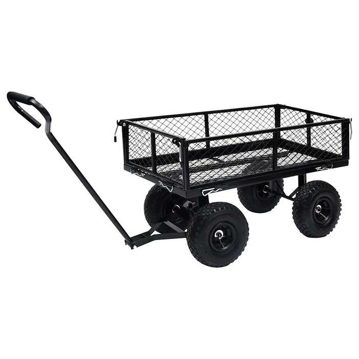Cărucior manual de grădină, negru, 250 kg - WALTI WALTI