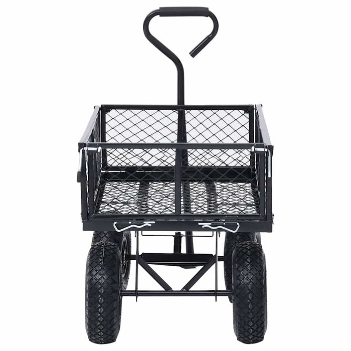 Cărucior manual de grădină, negru, 250 kg - WALTI WALTI