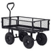 Cărucior manual de grădină, negru, 250 kg - WALTI WALTI