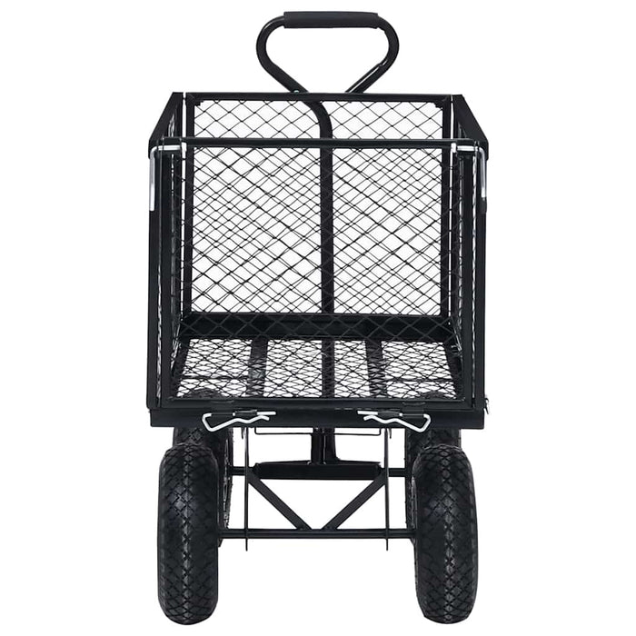 Cărucior manual de grădină, negru, 350 kg - WALTI WALTI