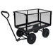 Cărucior manual de grădină, negru, 350 kg - WALTI WALTI