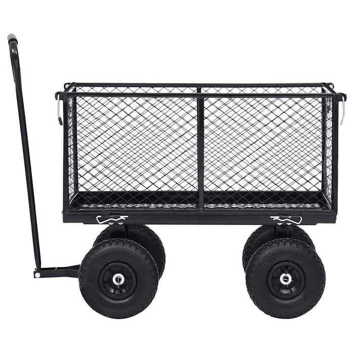 Cărucior manual de grădină, negru, 350 kg - WALTI WALTI