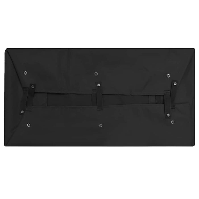 Căptușeală cărucior grădină, negru, 81x41x21 cm, textil - WALTI WALTI