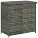 Set mobilier de bar, 3 piese, gri, poliratan - WALTI WALTI