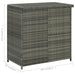 Set mobilier de bar, 3 piese, gri, poliratan - WALTI WALTI