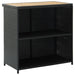 Set mobilier de bar, 3 piese, negru, poliratan - WALTI WALTI