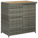 Set de bar, 3 piese, gri, poliratan - WALTI WALTI