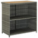 Set de bar, 3 piese, gri, poliratan - WALTI WALTI