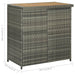 Set de bar, 3 piese, gri, poliratan - WALTI WALTI