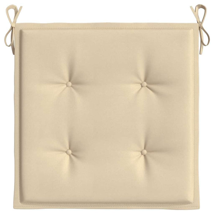 Perne scaune grădină 6 buc. bej 40x40x4 cm țesătură Oxford - WALTI WALTI