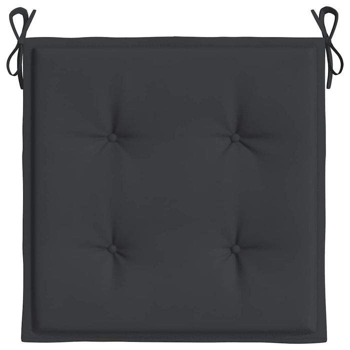 Perne scaune grădină 6 buc. negru 40x40x4 cm țesătură Oxford - WALTI WALTI