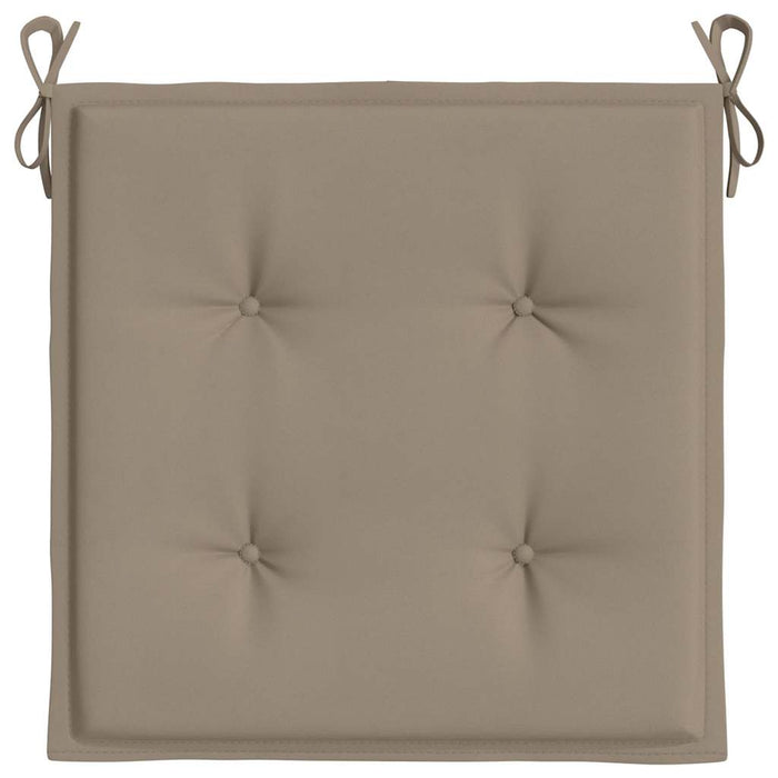 Perne scaune grădină 6 buc. gri taupe 40x40x4cm țesătură Oxford WALTI