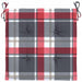 Perne de scaun model carouri, 6 buc., 40x40x4 cm, textil Oxford - WALTI WALTI